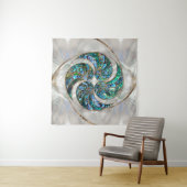 Tenture Nautilus Shell - Abalone et Pearl (En situation (horizontale))