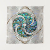 Tenture Nautilus Shell - Abalone et Pearl (Devant)