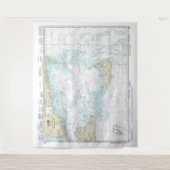 Tenture Nautique du son et des approches de nantucket 1323 (Devant)