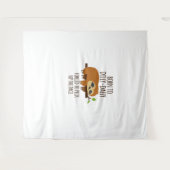 Tenture Né À Dilly Dally A Dû Prendre Le Rythme (Devant (Horizontal))