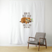 Tenture Né À Dilly Dally A Dû Prendre Le Rythme (En situation)