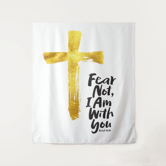 Tenture NE CRAINS PAS, JE SUIS avec toi - Christian - Ésaï (Devant)