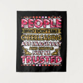 Tenture Ne faites pas confiance aux gens qui n'aiment pas  (Devant)