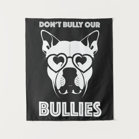 Tenture ne intimidez pas nos brutes (Devant)