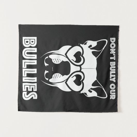 Tenture ne intimidez pas nos brutes (Devant (Horizontal))