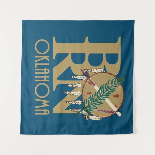 Tenture NÉ Oklahoma (Devant (Horizontal))