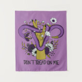 Tenture Ne Pas Tourner Sur Moi Feministe (Devant)