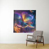 Tenture Neon Bunny (En situation (horizontale))