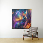 Tenture Neon Bunny (En situation)