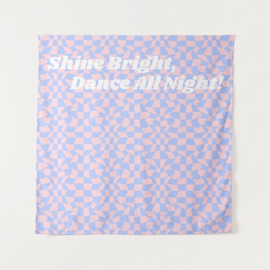 Tenture Neon Super Disco (Devant)