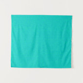 Tenture Néon turquoise texturé. (Devant (Horizontal))