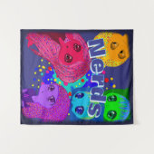 Tenture Nerds Tapestry (Devant (Horizontal))