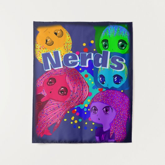 Tenture Nerds Tapestry (Devant)