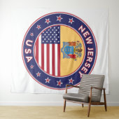 Tenture New Jersey (En situation (horizontale))