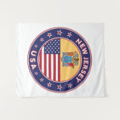 Tenture New Jersey (Devant (Horizontal))