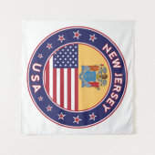 Tenture New Jersey (Devant (Horizontal))