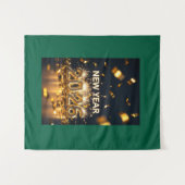Tenture New Year 2026 Tapestry - Custom Luxe Wall Hanging (Devant (Horizontal))