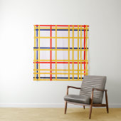 Tenture New York | Piet Mondrian | (En situation)