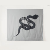 Tenture N'fait confiance à personne Serpent Snake  (Devant (Horizontal))