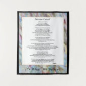 Tenture Nicene Creed Tapestry Christian Credo Decor (Devant)