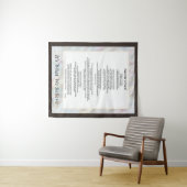 Tenture Nicene Creed Tapestry Christian Prayer Decor (En situation (horizontale))