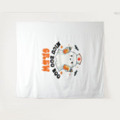 Tenture Nicu boo boo équipage halloween, Nicu Boo Crew Fun (Devant (Horizontal))