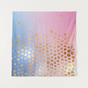 Tenture nid d'abeille doré Abstrait sur couleur dégradé ro