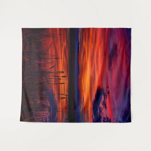 Tenture Ninepipe NWR Large (Devant (Horizontal))