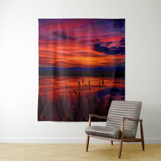 Tenture Ninepipe NWR Large (En situation)