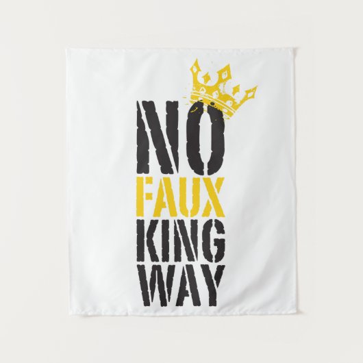 Tenture no faux king way (Devant)