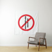 Tenture No Repugs (En situation (horizontale))