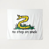 Tenture No step on snek memes (Devant (Horizontal))