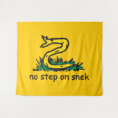 Tenture No step on snek memes (Devant (Horizontal))