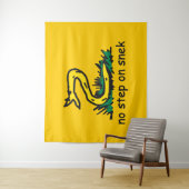 Tenture No step on snek memes (En situation)