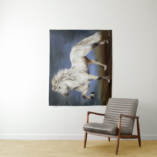 Tenture Noblesse du cheval (En situation)