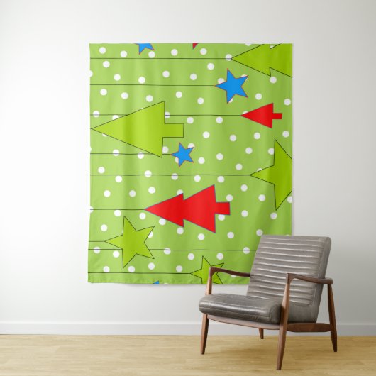 Tenture Noël (En situation)