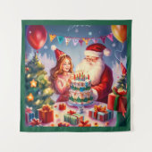 Tenture Noël Anniversaire 8 (Devant)