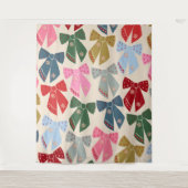 Tenture Noël Bows Coquette (Devant)