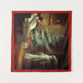 Tenture Noël Carol Fantôme de Noël présent (Devant (Horizontal))