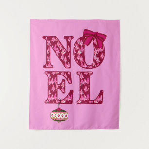 Tenture NOEL dans un Motif d'arbre de Noël en Bourgogne