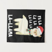 Tenture Noël Fa La Llama Essentiel (Devant (Horizontal))
