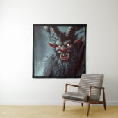 Tenture Noël Krampus 2 (En situation)
