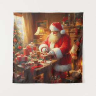 Tenture Noël Père Noël 4