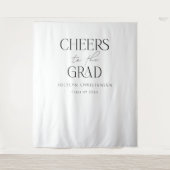 Tenture Noir Blanc Moderne Simple Grad Photo fond (Devant)