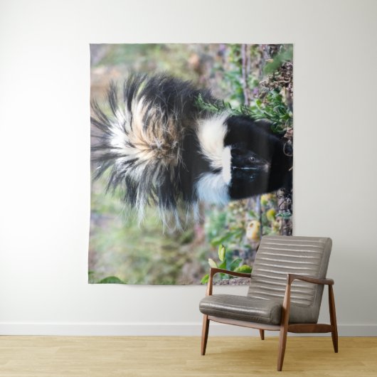 Tenture Noir et blanc (En situation)