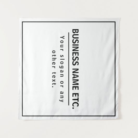 Tenture Noir et blanc moderne (Devant (Horizontal))