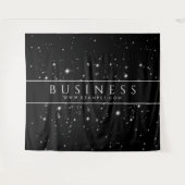 Tenture Noir étoile (Devant (Horizontal))