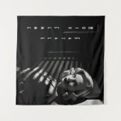 Tenture Noir Femme Fatale (Devant (Horizontal))