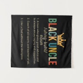 Tenture Noir Oncle Définition Oncle Fier (Devant (Horizontal))