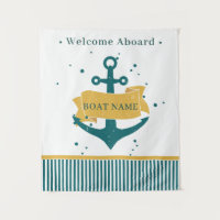Nom de bateau personnalisé nautique